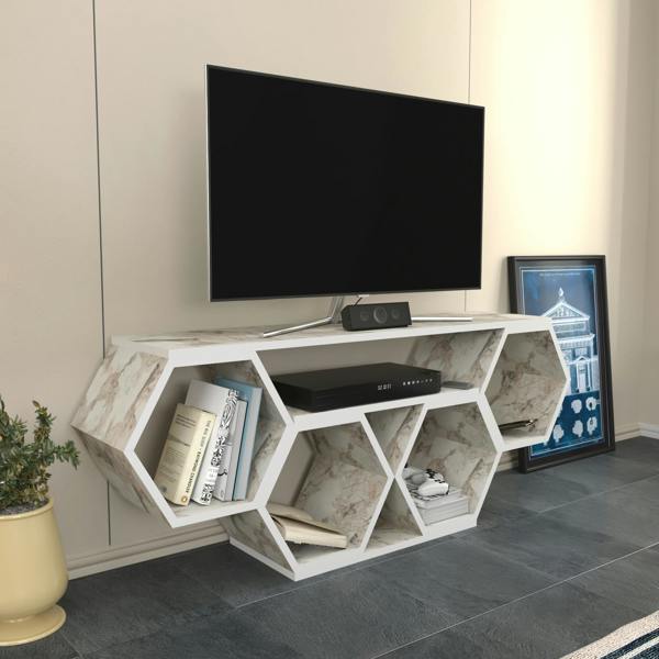Decorotika Bal Modern Tv Stand TV Cabinet for TV's up to 55"
