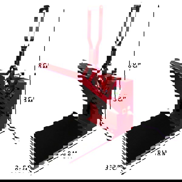 PixMax Clam Heat Press 38 x 38cm