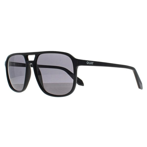 Quay Sunglasses On the Fly BLK Black Smoke Polarized