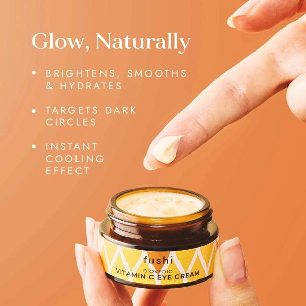 Fushi Wellbeing Biovedic Vitamin C Eye Cream 15ml