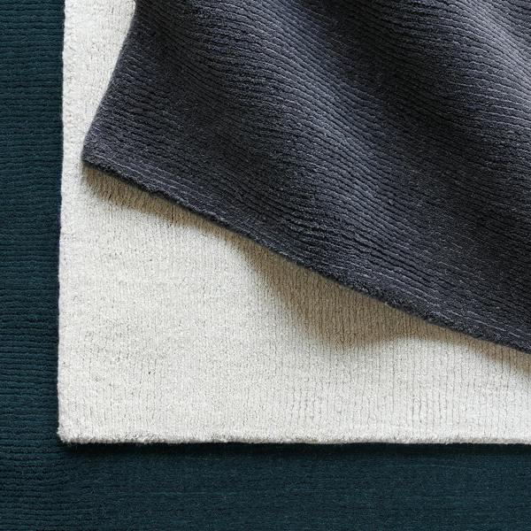 Livabliss Mystique-Hand Loomed Blue Wool Modern Rug