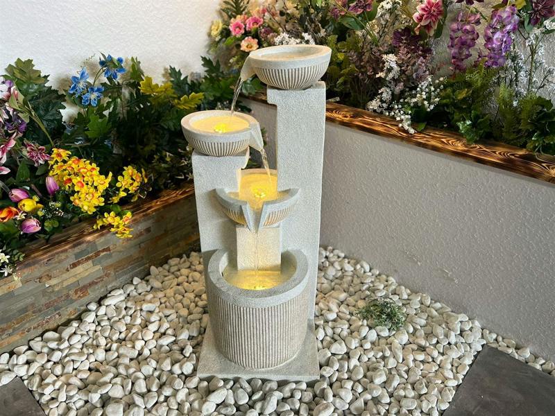 Tranquillity Water Features Diablo Pour Contemporary Water Feature