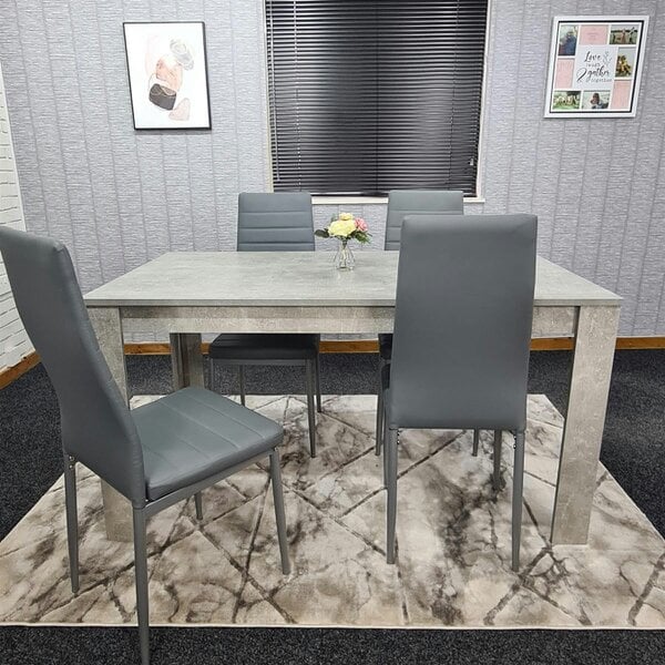 Kosy Koala Dining Table Set with 4 Chairs Dining Room and Kitchen table set of 4