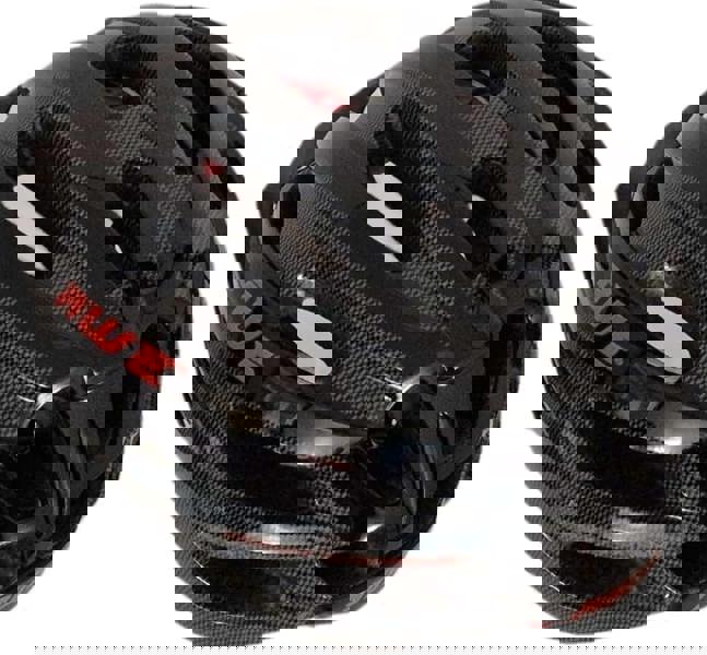 AweAir In Mould Adult Bike Helmet Medium 55-58cm Black/Carbon/Red