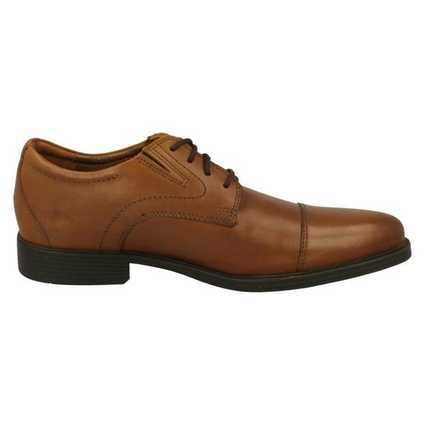 Clarks Mens Clarks Formal Lace Up Shoes Whiddon Cap