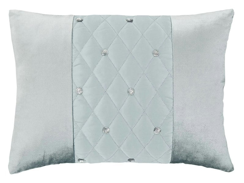 Catherine Lansfield Sequin Cluster Duck Egg Filled Cushion