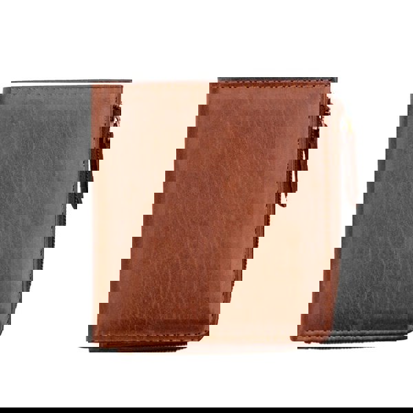 PRIMEHIDE Ridgeback Small Bifold Purse  brown