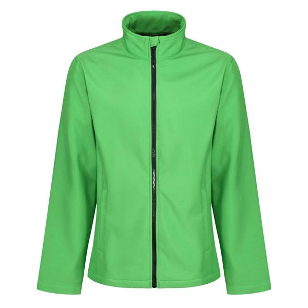 Regatta Professional Mens Soft Shell Jacket - Extreme Green/Black - 