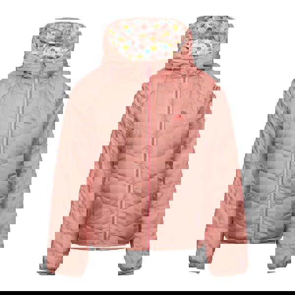 Trespass Childrens/Kids Dessie Reversible Padded Jacket - Mid Rose