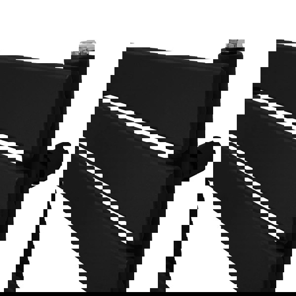 Monstershop Flat Panel Towel Radiator – 1200mm x 600mm – Black