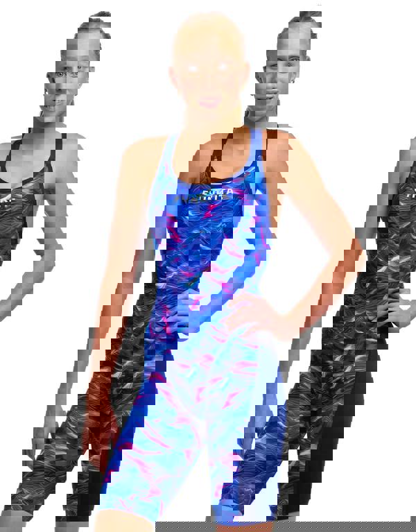 Funkita Girls Rising Tide Fast Legs One Piece - Blue