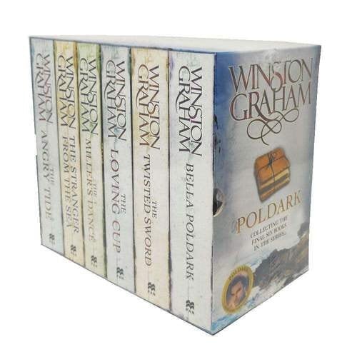 Pan Books Poldark Books By Winston Graham Poldark Series 6 Book Set 7-12