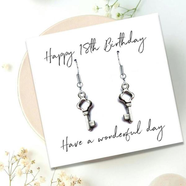 Aye Do Gifts Happy 18th Birthday Earrings Mini Gift Hamper