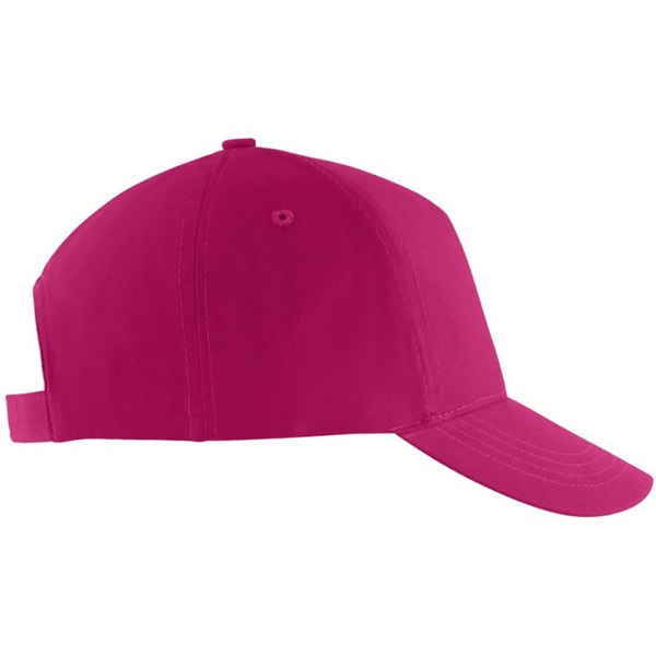 SOLS Unisex Buzz 5 Panel Baseball Cap - Fuchsia