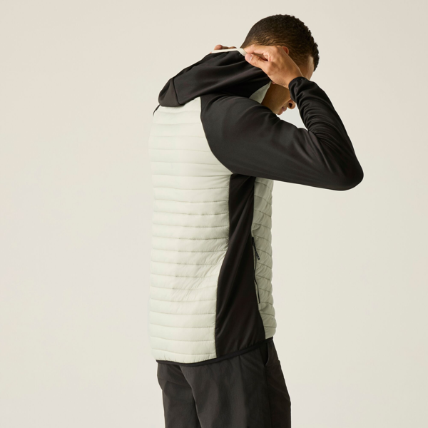 Regatta Mens Andreson Hybrid Jacket - Abbeystone/Black