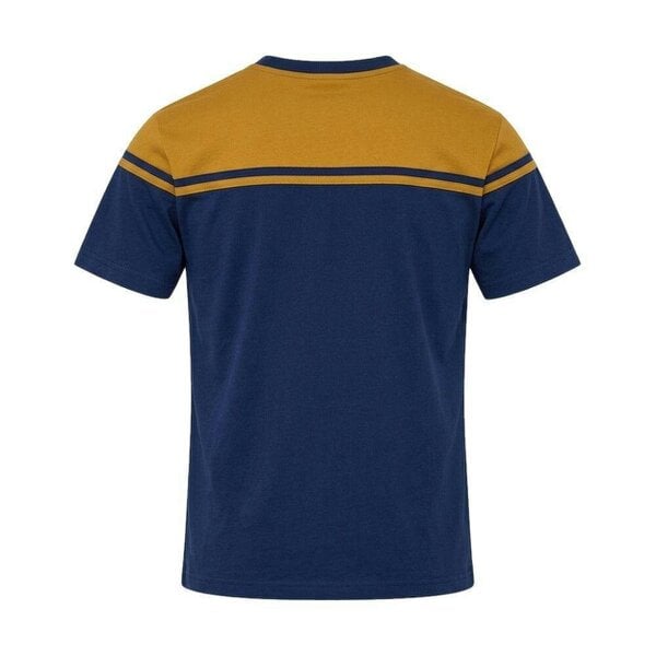 Sergio Tacchini New Young Line T-Shirt Golden Brown/Maritime Blue