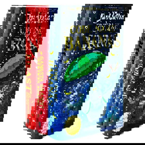 David Walliams 3 Books Set Collection (Code Name Bananas, Gangsta Granny Strikes Again, The Beast of Buckingham Palace)