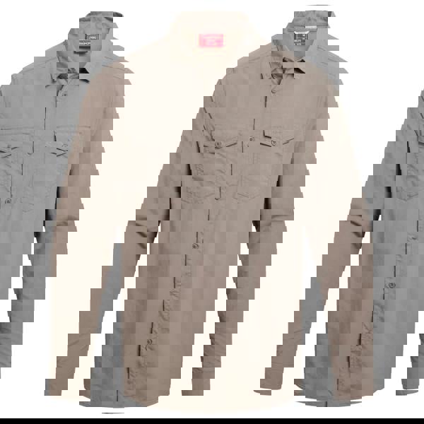 Craghoppers Mens Loukkos Nosilife Shirt - Pebble - 