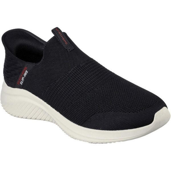 Skechers Ultra Flex 3.0 Smooth Step Polyester Men's Black Trainers