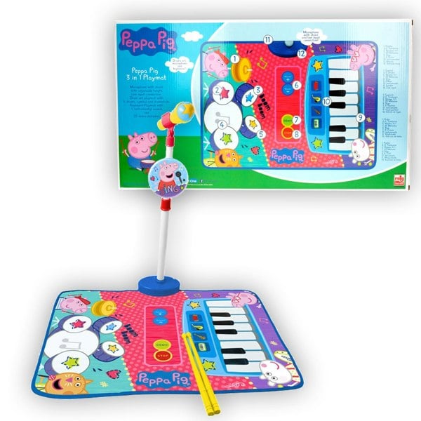 REIG Peppa Pig | Playmat 3 In 1
