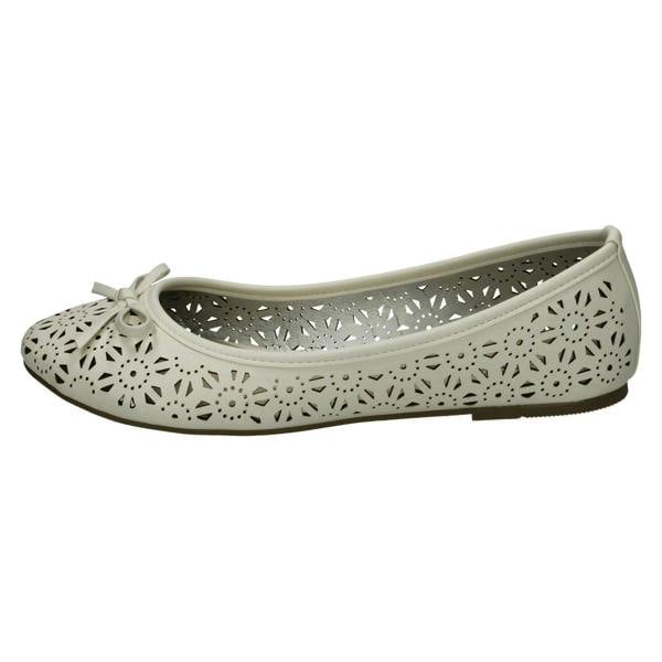 Spot On Ladies Spot On Slip On Ballerina Shoes F80037