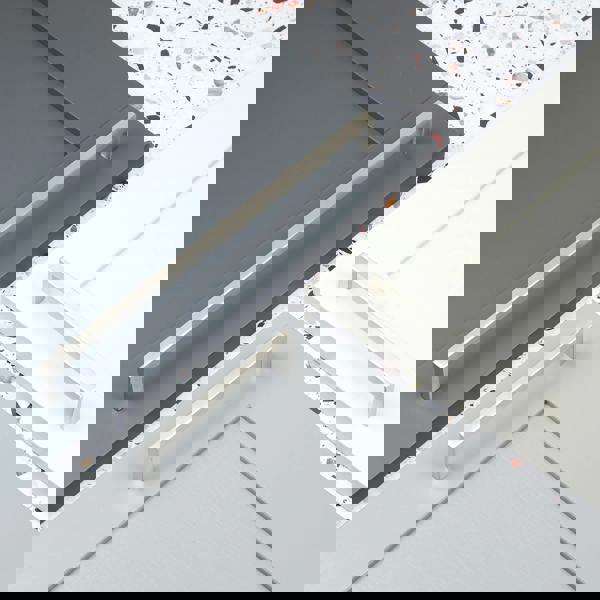 Handle & Home Brushed Nickel Square Handles