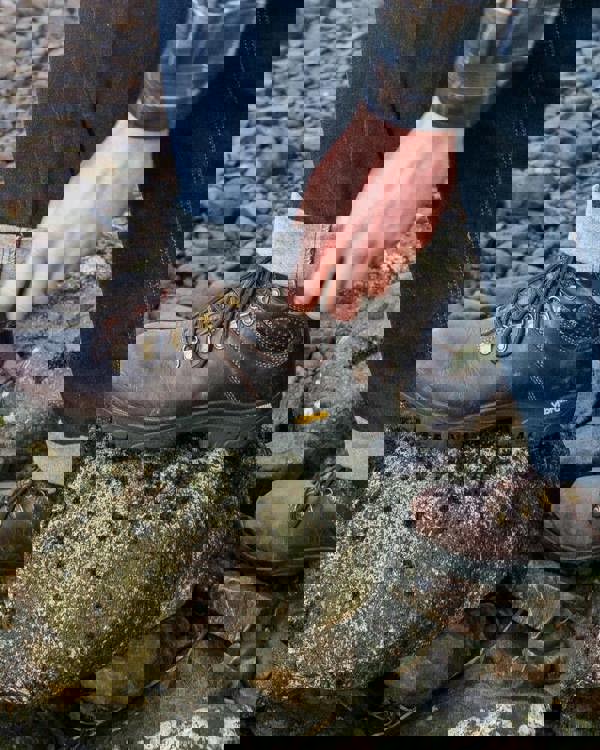 Hoggs Of Fife Munro Mens Vibram Hiking Leather Lace Up Boots