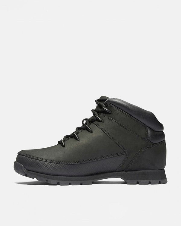 Timberland Euro Sprint Contrast Logo Mens Hiking Shoe - Black