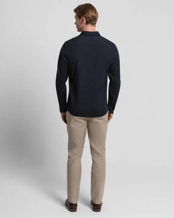Steel & Jelly Multi-Texture Long Sleeve Shirt