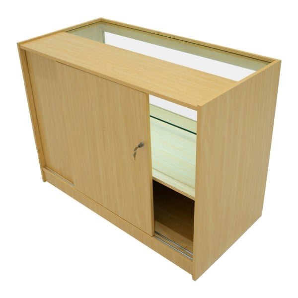 Monstershop Eclipse LED Shop Counter Set LM60, TB60 & 2 x C1200 - Maple