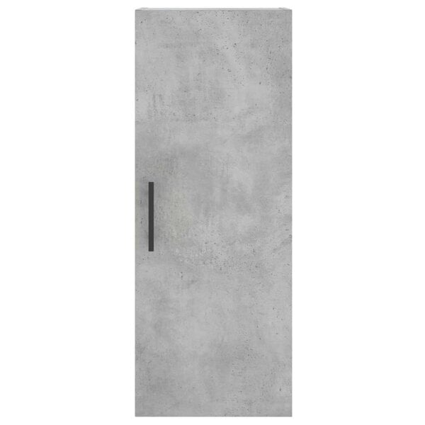 Berkfield Highboard Concrete Grey 34.5x34x180 cm Engineered Wood