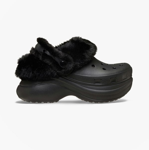 Crocs Womens BAE Lined Clog Black