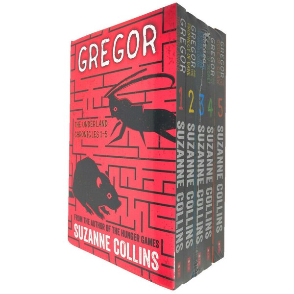 Scholastic Hunger Games and Underland Chronicles Collection 9 Books Set by Suzanne Collins