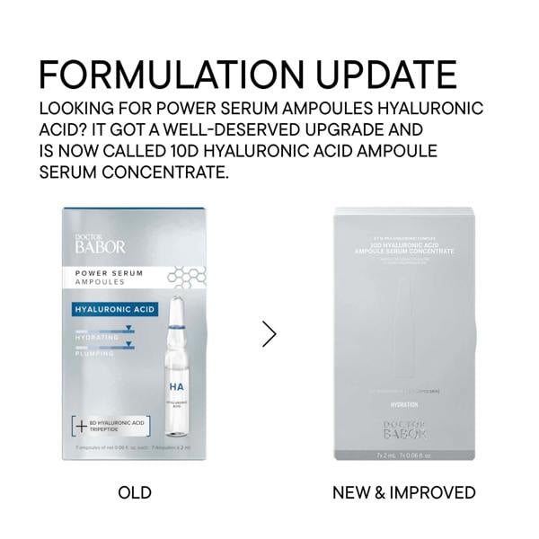 BABOR Doctor Babor 10D Hyaluronic Acid Ampoule Serum Concentrate 7 x 2ml - Additional 3