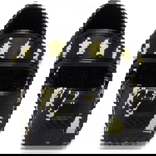 Crocs Classic Graphic Thermoplastic Black Loafers