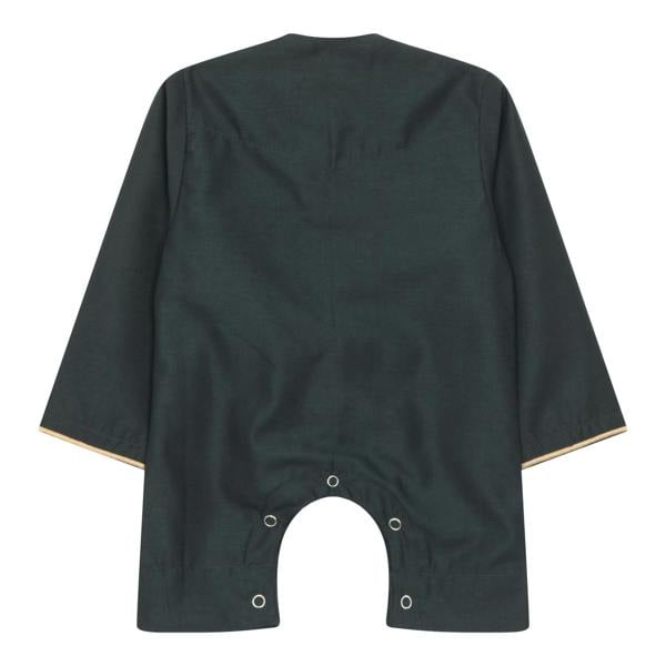 Infinity Leather Baby Boys Omani Eid Thobe  Saudi Emirati Jubba Robe Romper