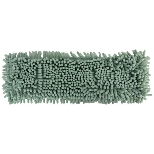 JVL Extendable Chenille Mop With 2 Replacement Heads - Green