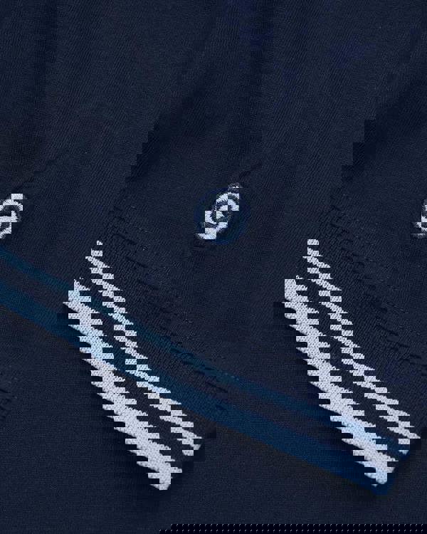 Lambretta Mens Classic Retro 2 Tone Mod Ska Casual Polo Shirt