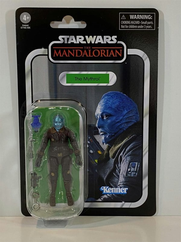 the mythrol the mandalorian 3.75 inch figure kenner hasbro f4464