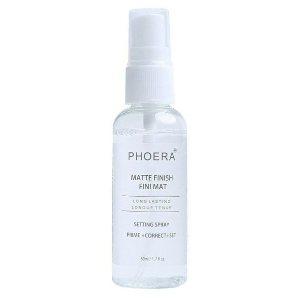 PHOERA Makeup Setting Spray Matte Finish Primer, Corrector & Setting - 50ml