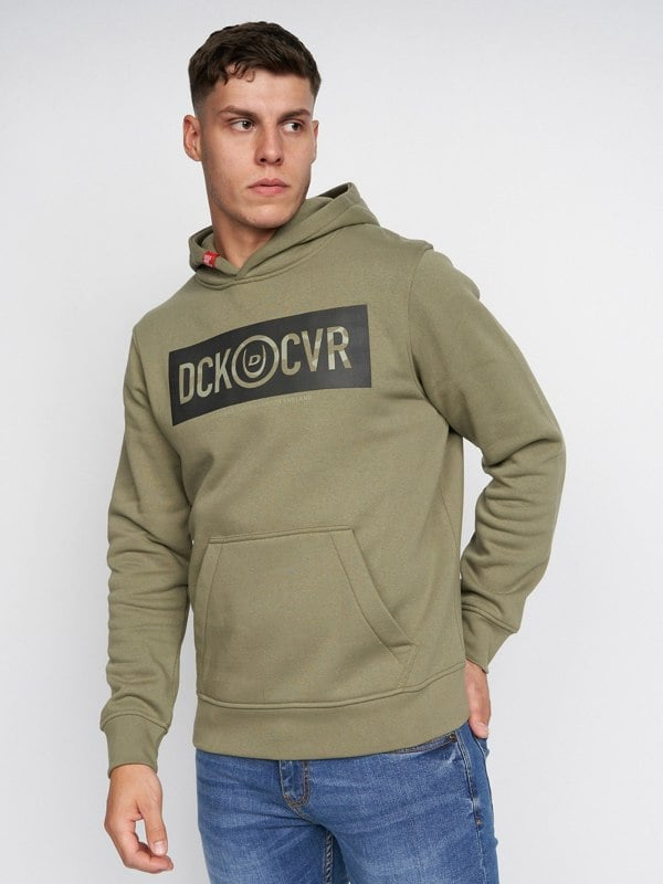 Duck and Cover Quantour Hoodie - Olive