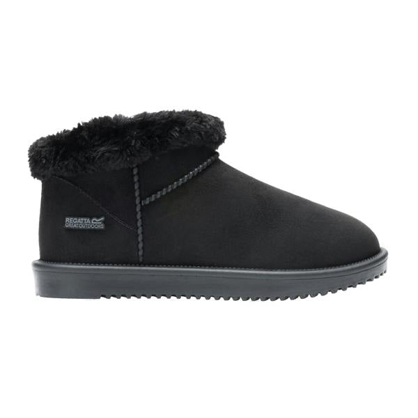 Regatta Womens/Ladies Risley Borg Boots - Black - 