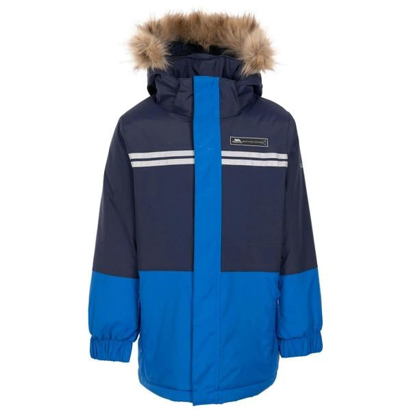 Trespass Childrens/Kids Laytone Raincoat - Navy Blue - 