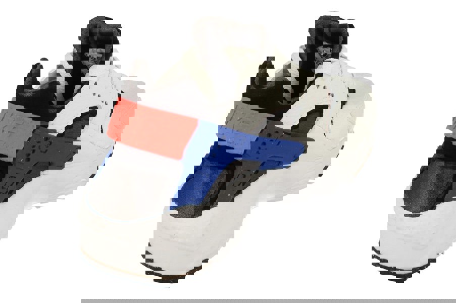 Nike Huarache Run GS Dq0975  100 - White Bright Crimson 100 - Photo 2