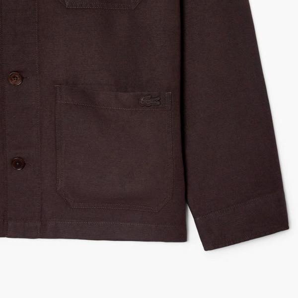 Lacoste CH1841 Linen Blend Overshirt