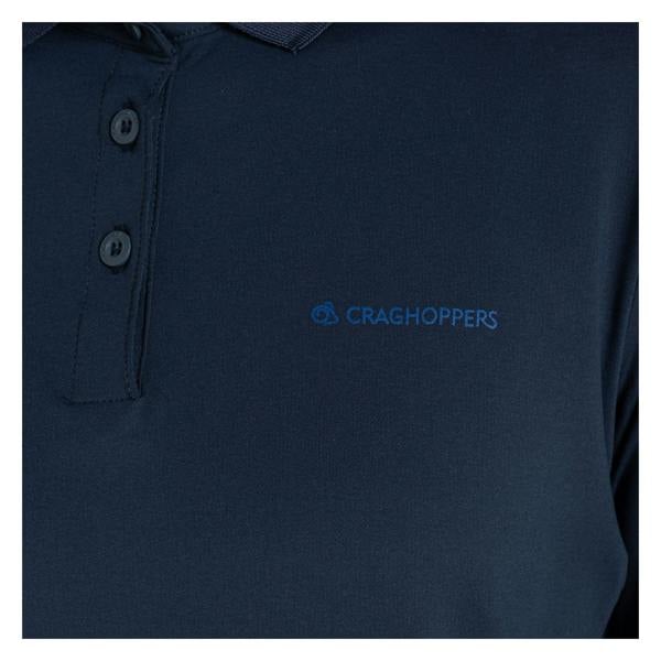 Craghoppers Womens/Ladies Thornbury Nosilife Long-Sleeved Golf Polo Shirt - Blue Navy - 