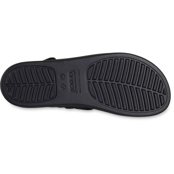 Crocs Brooklyn Woven Thermoplastic Women's Black/Black Sandals