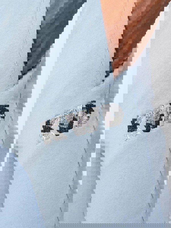 Kingswilldream Fracture Jogger Dusty Sky Blue / Grey / White