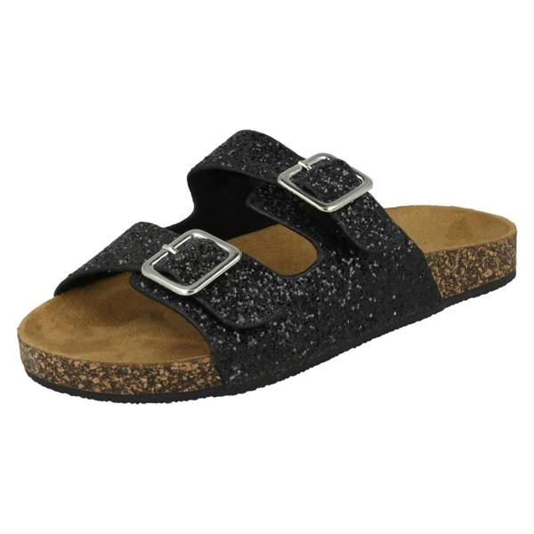 Spot On Girls Spot On Glitter Sandals