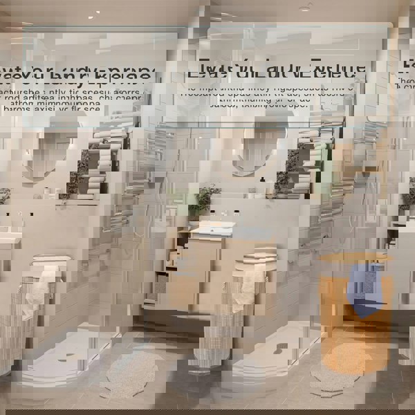 MANTRARAJ 50L Folding Bamboo Laundry Basket Bin Hamper Basket Storage Organizer With Lid And Removable Bag (Natural Brown)